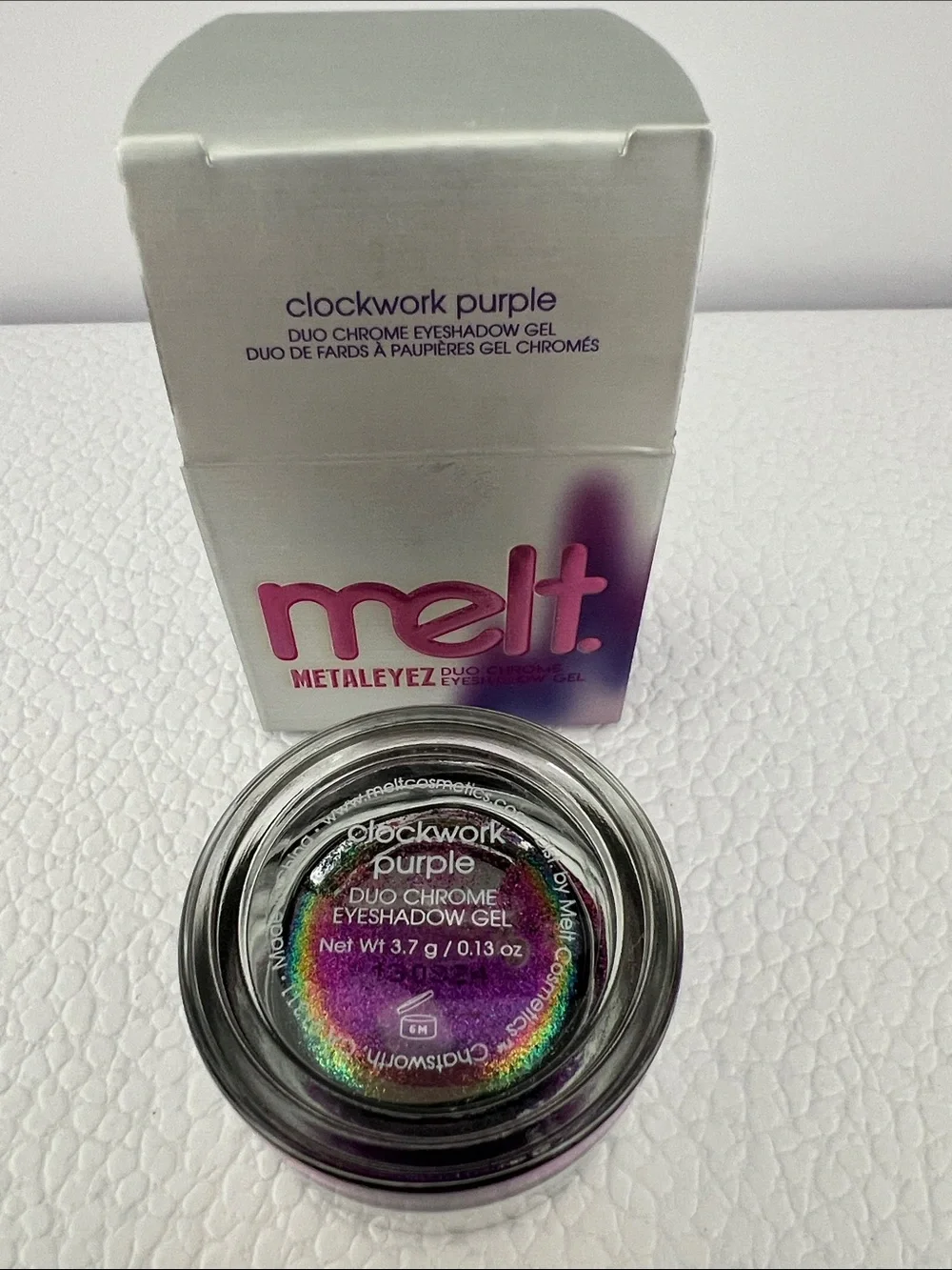 Melt cosmetics: Metaleyez  Duo Chrome Eyeshadow Gel - in Clockwork Purple